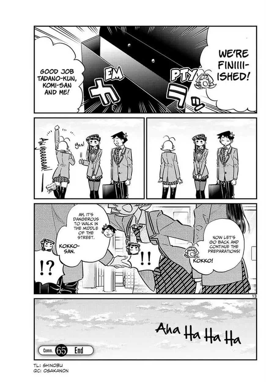 Komi-san wa Komyushou Desu Chapter 65 13